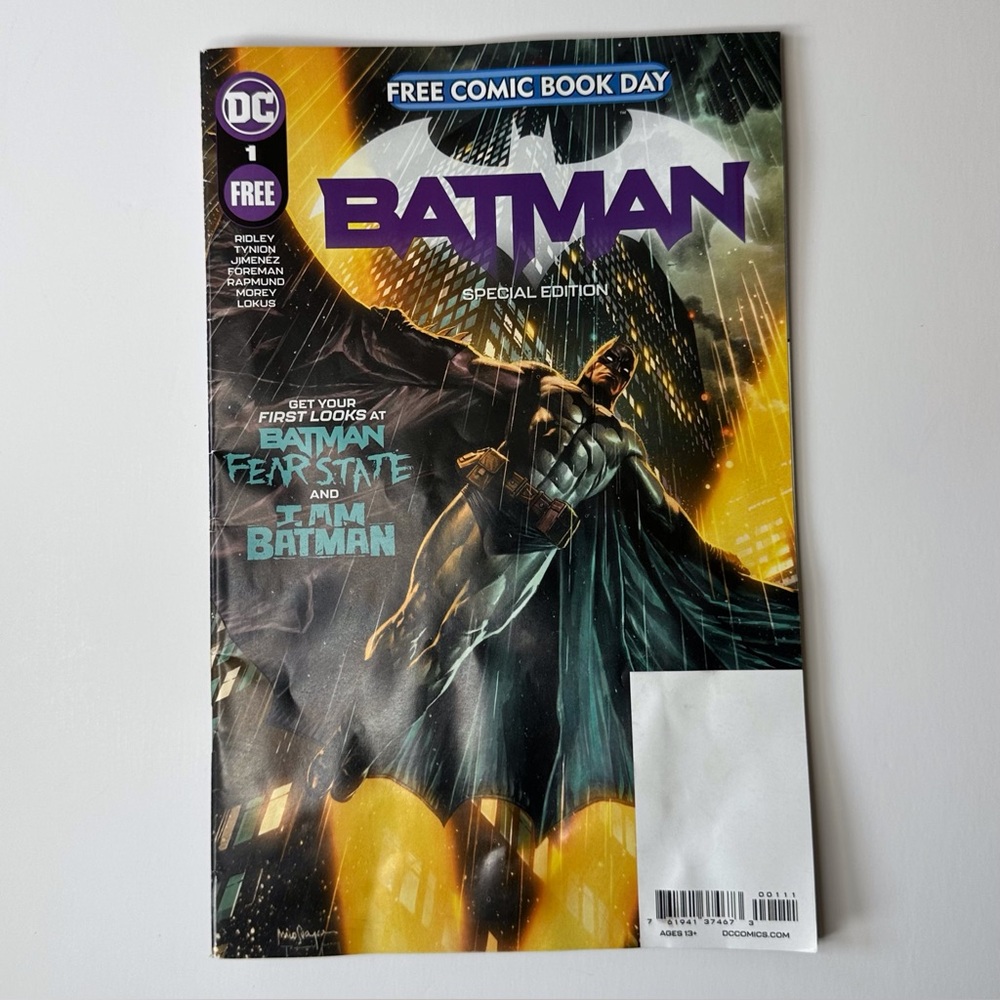 DC Batman Special Edition #1 *Free Comic Book Day 2021*‎